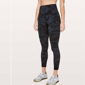 Lululemon Align Pant in Incognito Camo Multi Gray Like New! Sz 8 Tall 31” inseam